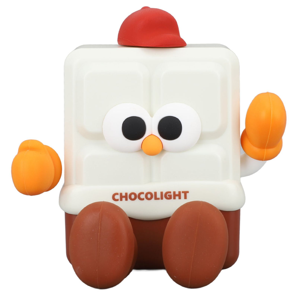 Chocolate Night Light for Kids 30min Timing Baby Silicone LED Night Lamp Rechargeable Kids Night Light Phone Holder Function