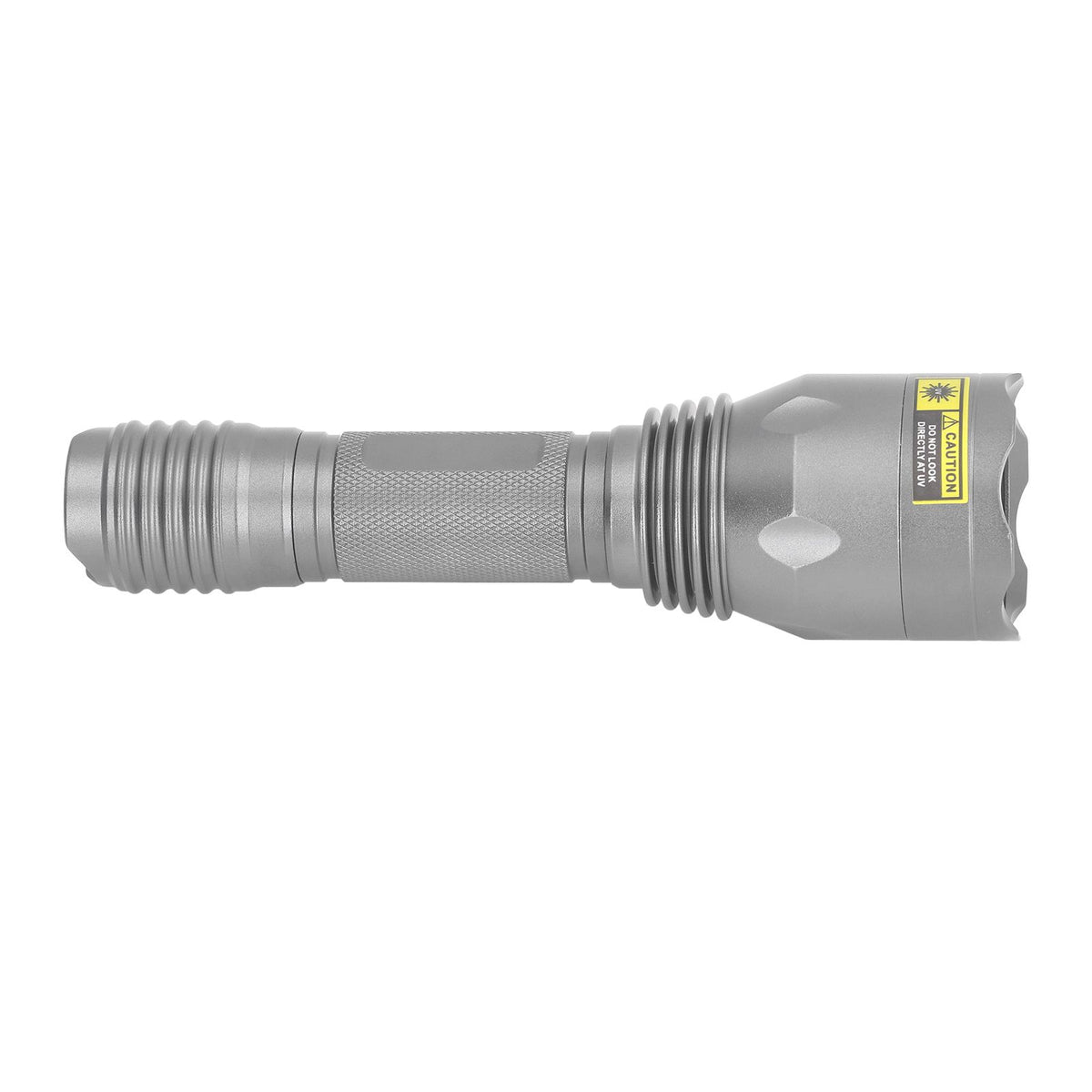 UV Flashlight Portable Aluminum Alloy Shell 365nm LED Blacklight Flashlight for Forged Documents Detecting