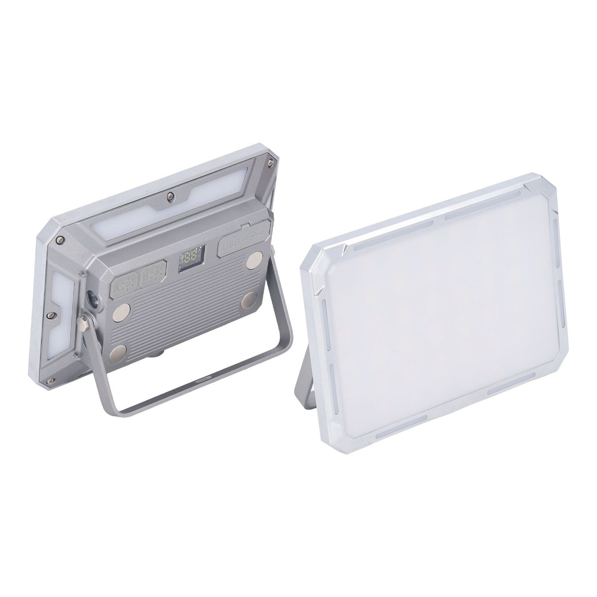 Portable LED Work Light Rechargeable Floodlight IP44 Waterproof Dimming Lamp for Outdoor Camping Hiking Workshop