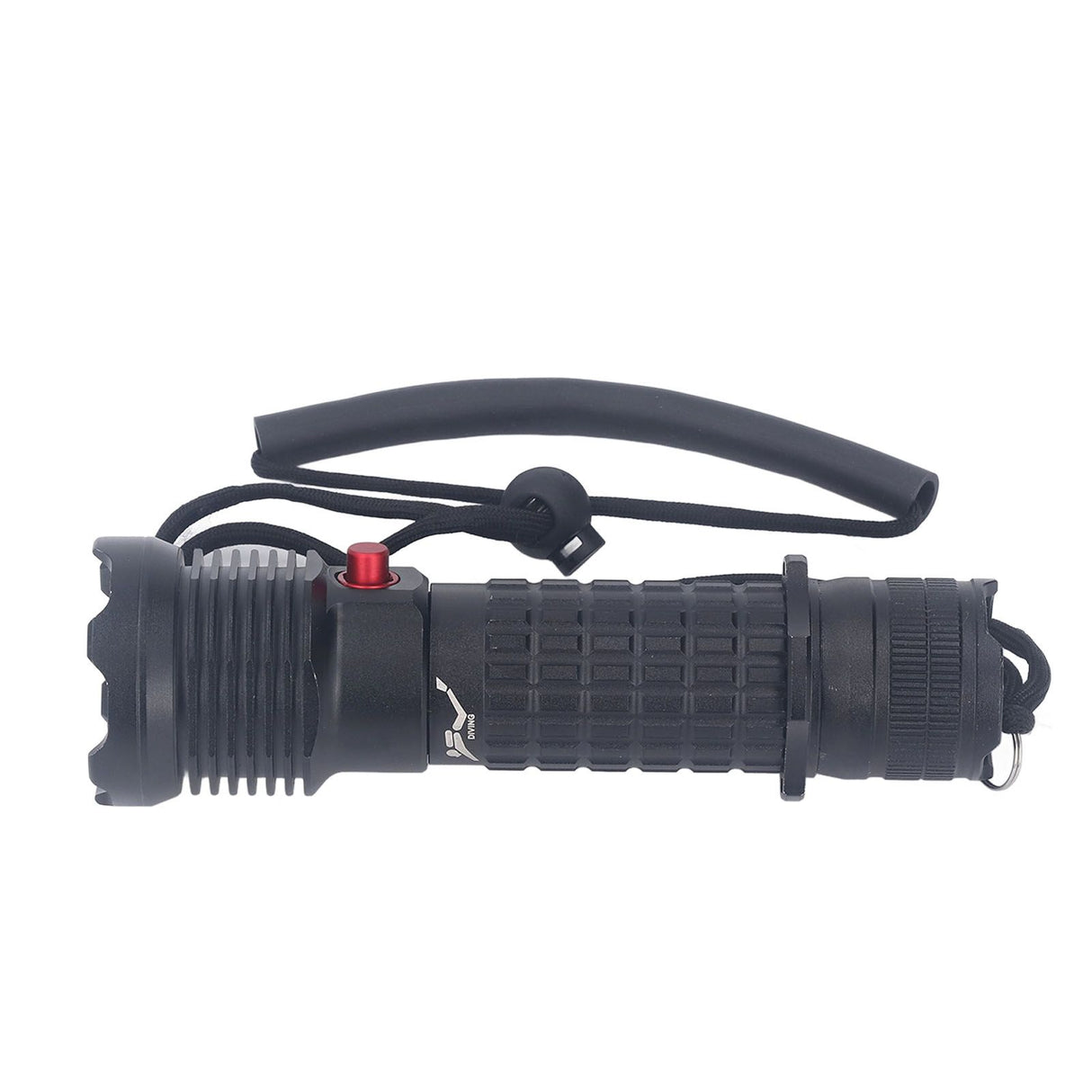 Diving Flashlight LED White Light Underwater Dive Torch IPX8 Waterproof Professional Submersible Flashlight for Deep Sea Emergency