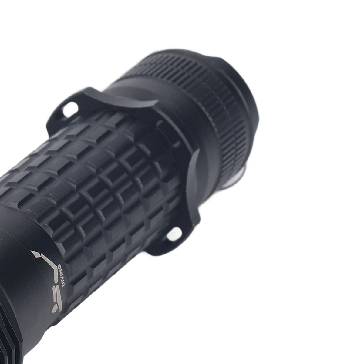 Diving Flashlight LED White Light Underwater Dive Torch IPX8 Waterproof Professional Submersible Flashlight for Deep Sea Emergency