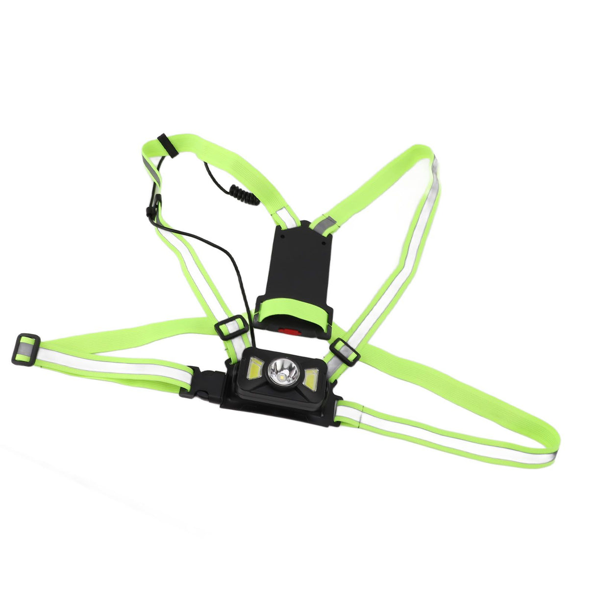 Outdoor Night Running Chest Lights Dual Light Sources IP55 Waterproof Cycling Sports Lighting for Walking Jogging Camping Hiking