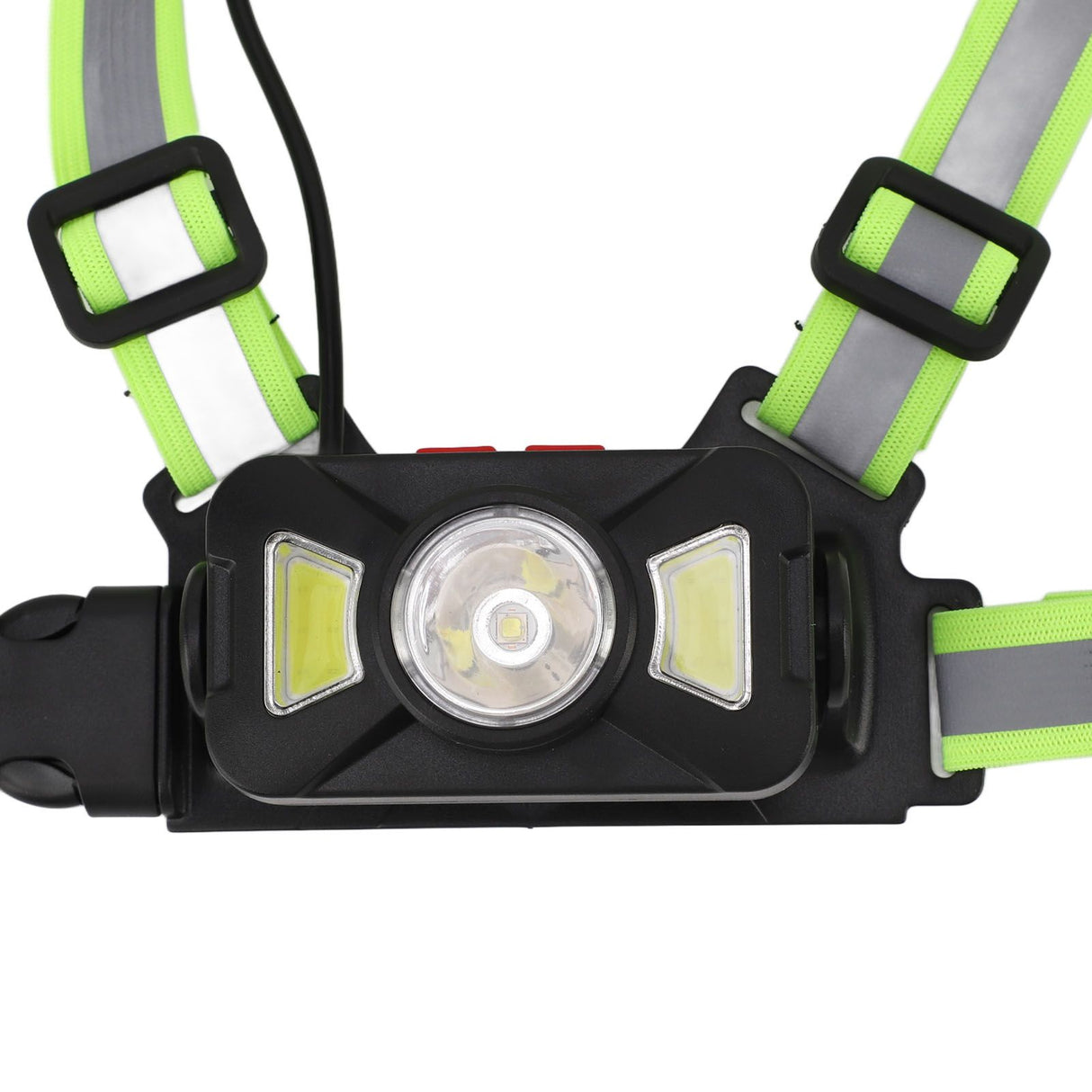 Outdoor Night Running Chest Lights Dual Light Sources IP55 Waterproof Cycling Sports Lighting for Walking Jogging Camping Hiking