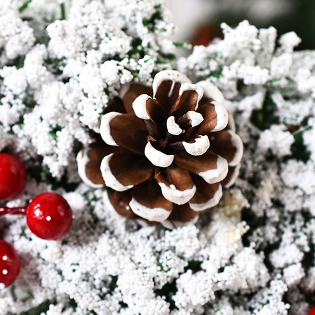 Christmas Wreath Artificial Christmas Hanging Wreath for Front Door Wall Tree Christmas Party Shop Window Decoration