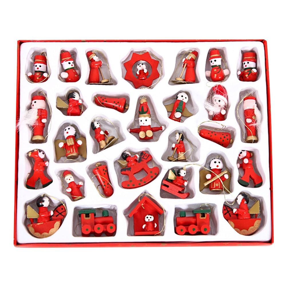 2021 Christmas Advent Calendars Countdown Toys Set for Girls Boys Surprise Gift Christmas Tree Different Decoration Pendant