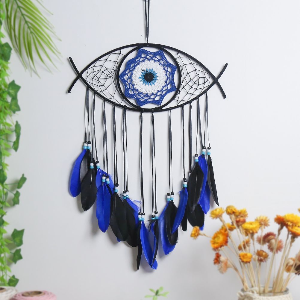 Dream Catcher Eye Dream Catcher Luck Charm Eye Wall Hanging for Room House Decor