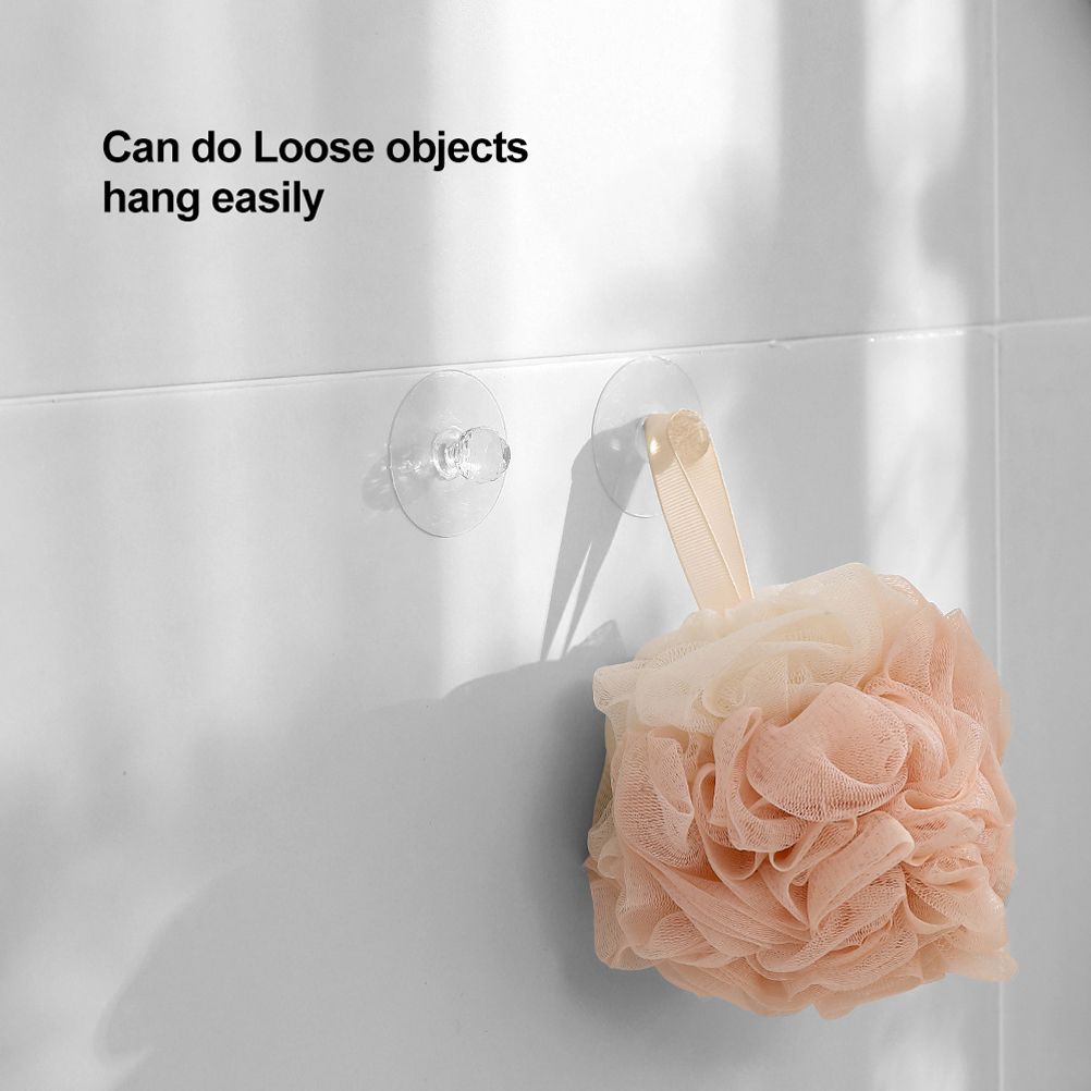 2Pcs Self Adhesive Knobs Acrylic No Drilling Mirror Cabinet Handles Clear Glass Drawer Knobs