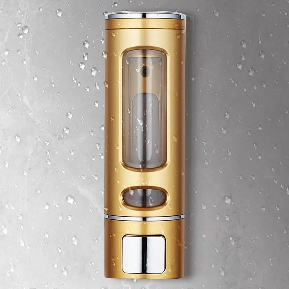 400ml Wall Mount Manual Soap Dispenser for Kitchen and Bathroom