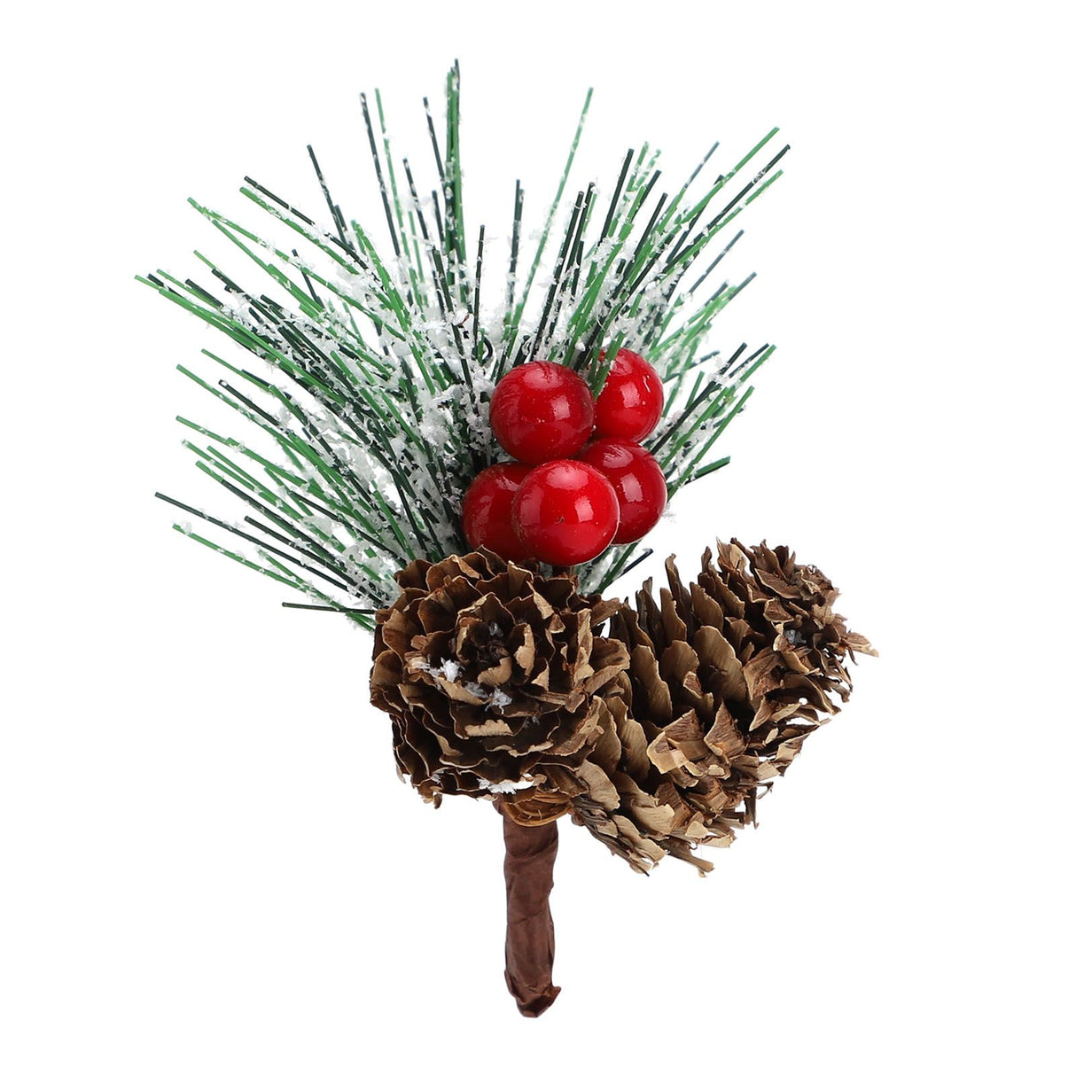Mini Christmas Tree Accessories Pine Cones Pine Branches Christmas Decorations Small Flower Arrangements