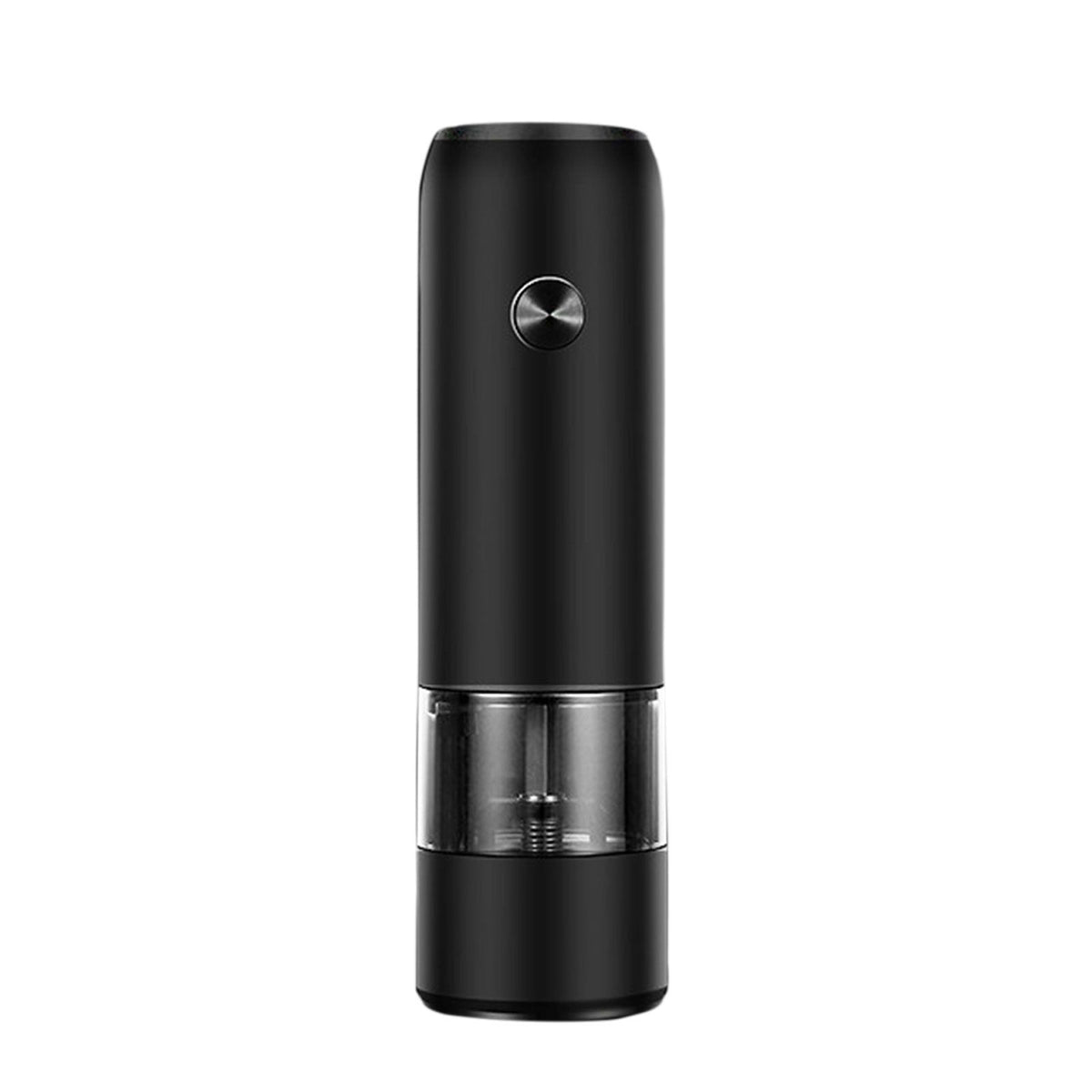 Electric Pepper Grinder Black Usb Charging High Hardness Wear Resistant Automatic Pepper Mill Grinder For Kitchen Restaurant