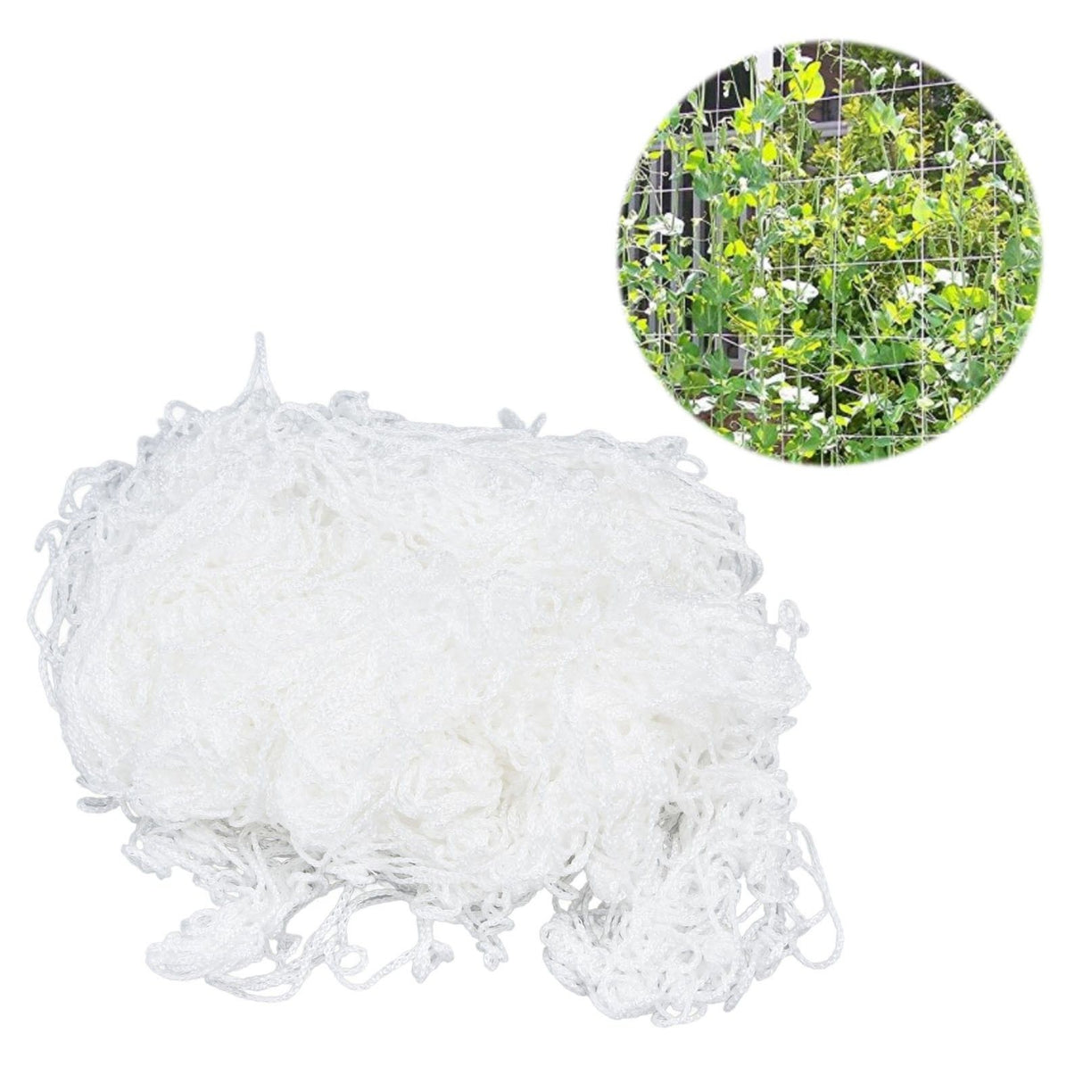 1.67x10m Elastic Plant Support Vine Net Flexible Flower Trellis Netting for Gardening Outdoor