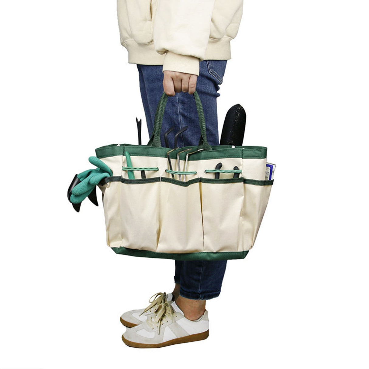 SingleLayer Garden Tote Bag Gardening Pruning Tool Storage Oxford Cloth Bag for Garden Tool