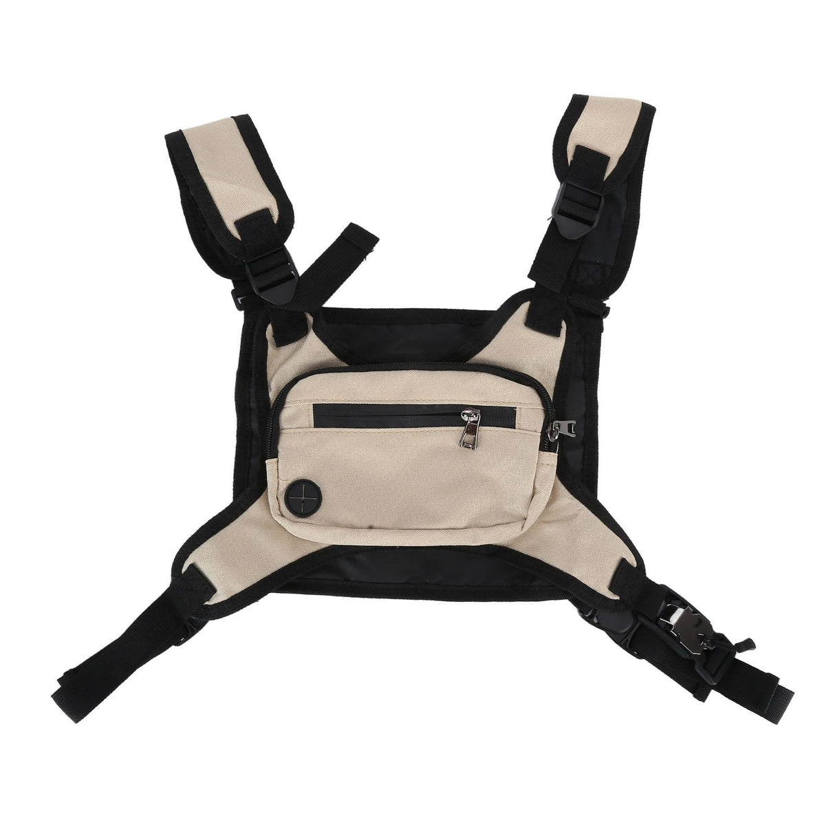Outdoor Gardening Bag Running Backpack Vest Bag Storage Bag for Man Woman RunningKhaki