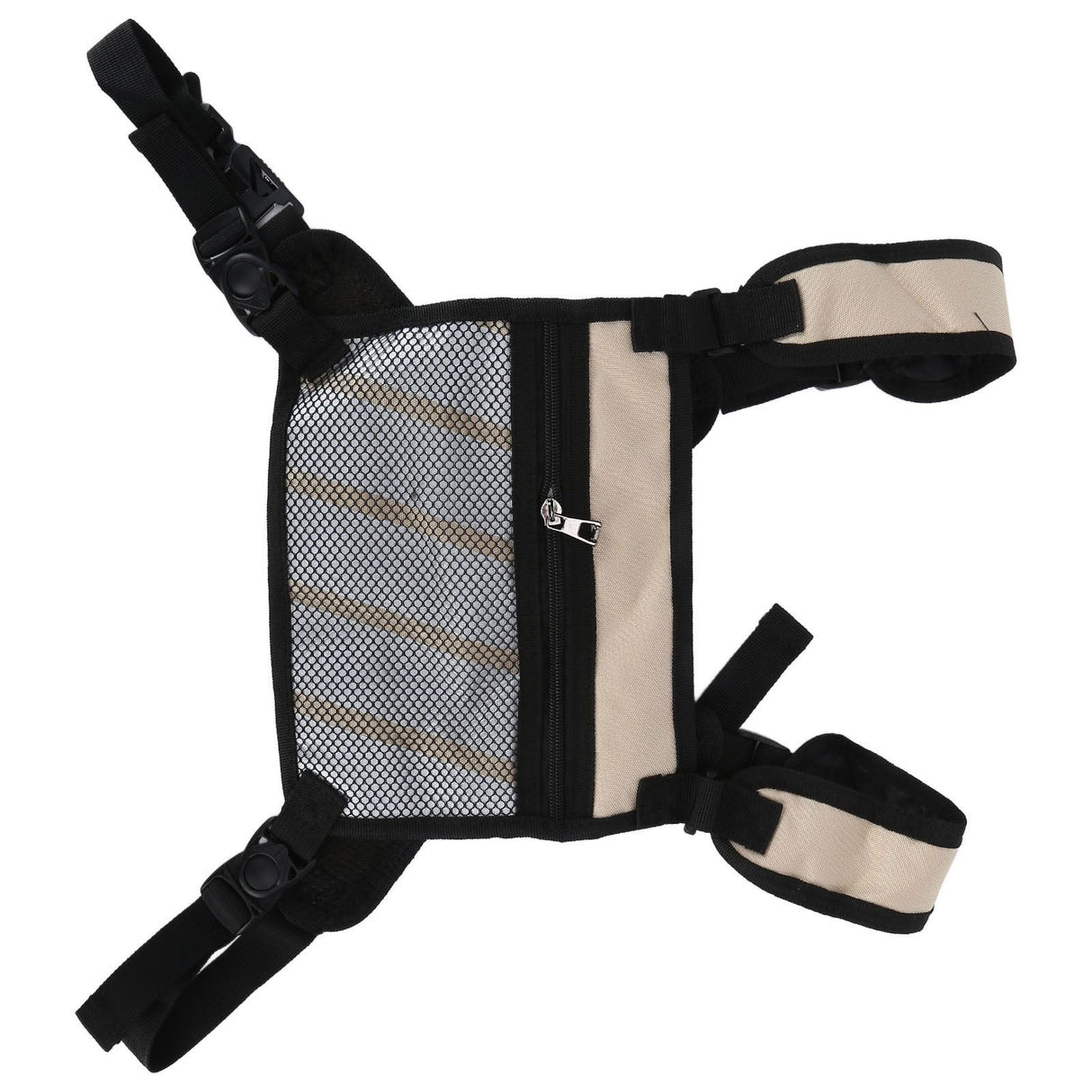 Outdoor Gardening Bag Running Backpack Vest Bag Storage Bag for Man Woman RunningKhaki