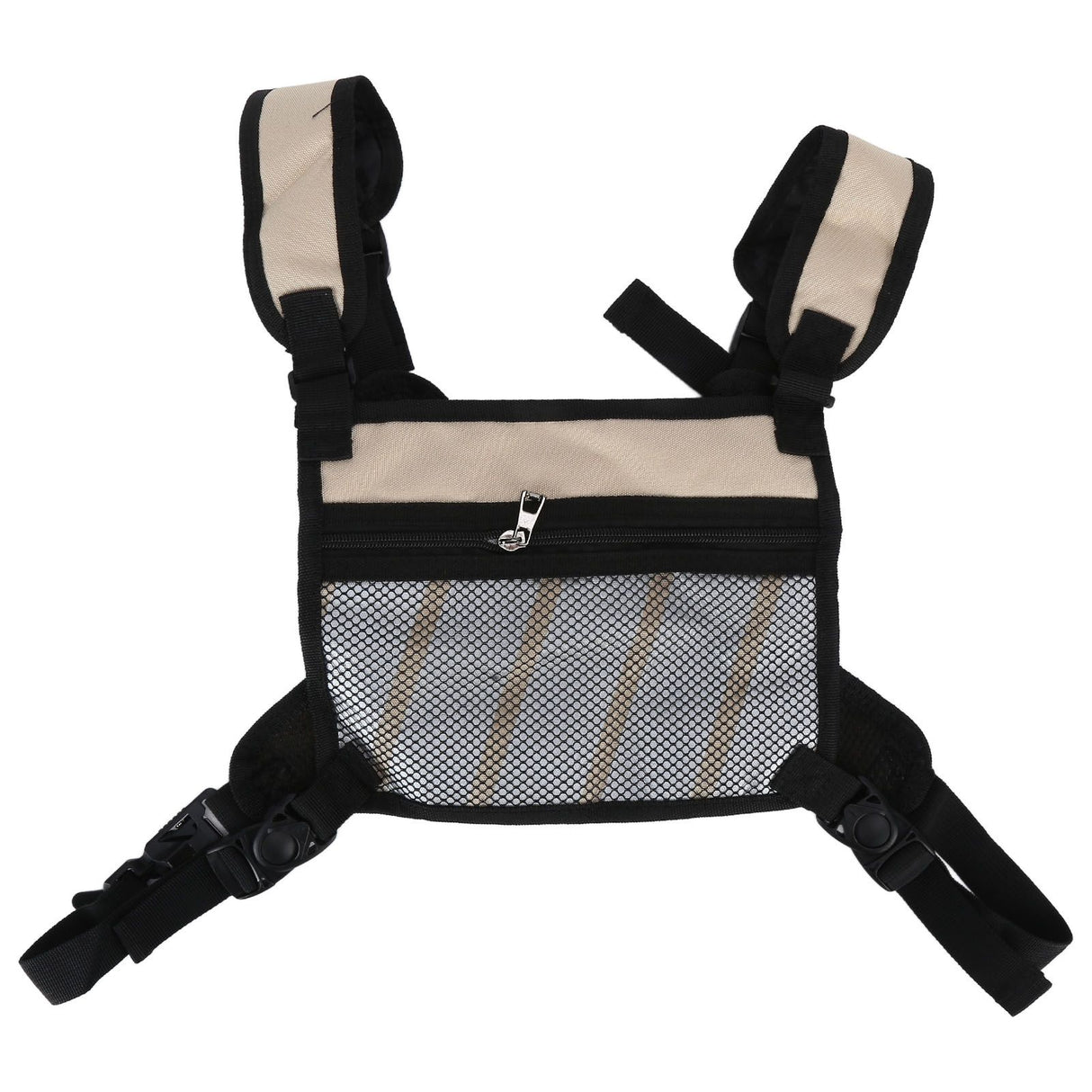 Outdoor Gardening Bag Running Backpack Vest Bag Storage Bag for Man Woman RunningKhaki