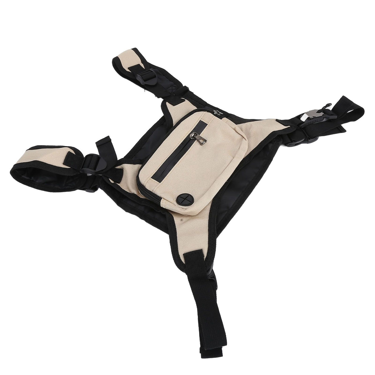 Outdoor Gardening Bag Running Backpack Vest Bag Storage Bag for Man Woman RunningKhaki