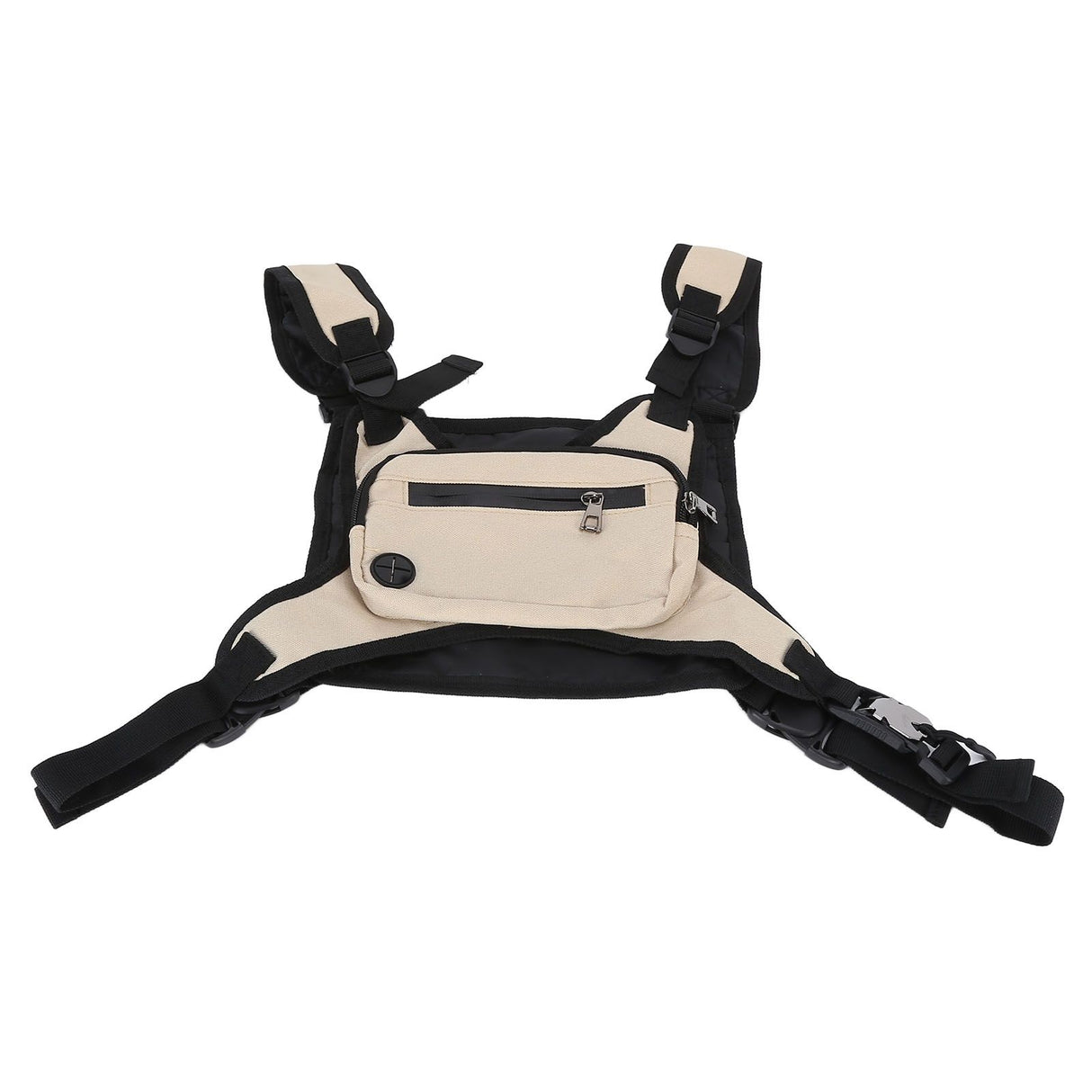 Outdoor Gardening Bag Running Backpack Vest Bag Storage Bag for Man Woman RunningKhaki