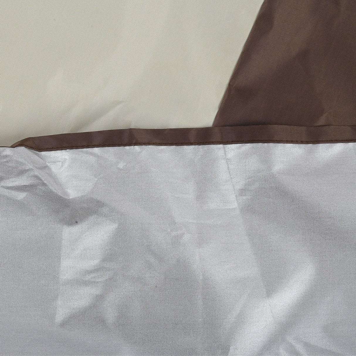 Folding Bed Cover Dustproof Waterproof Rollaway Bed Protective Cover for Indoor Outdoor102x33x104cm