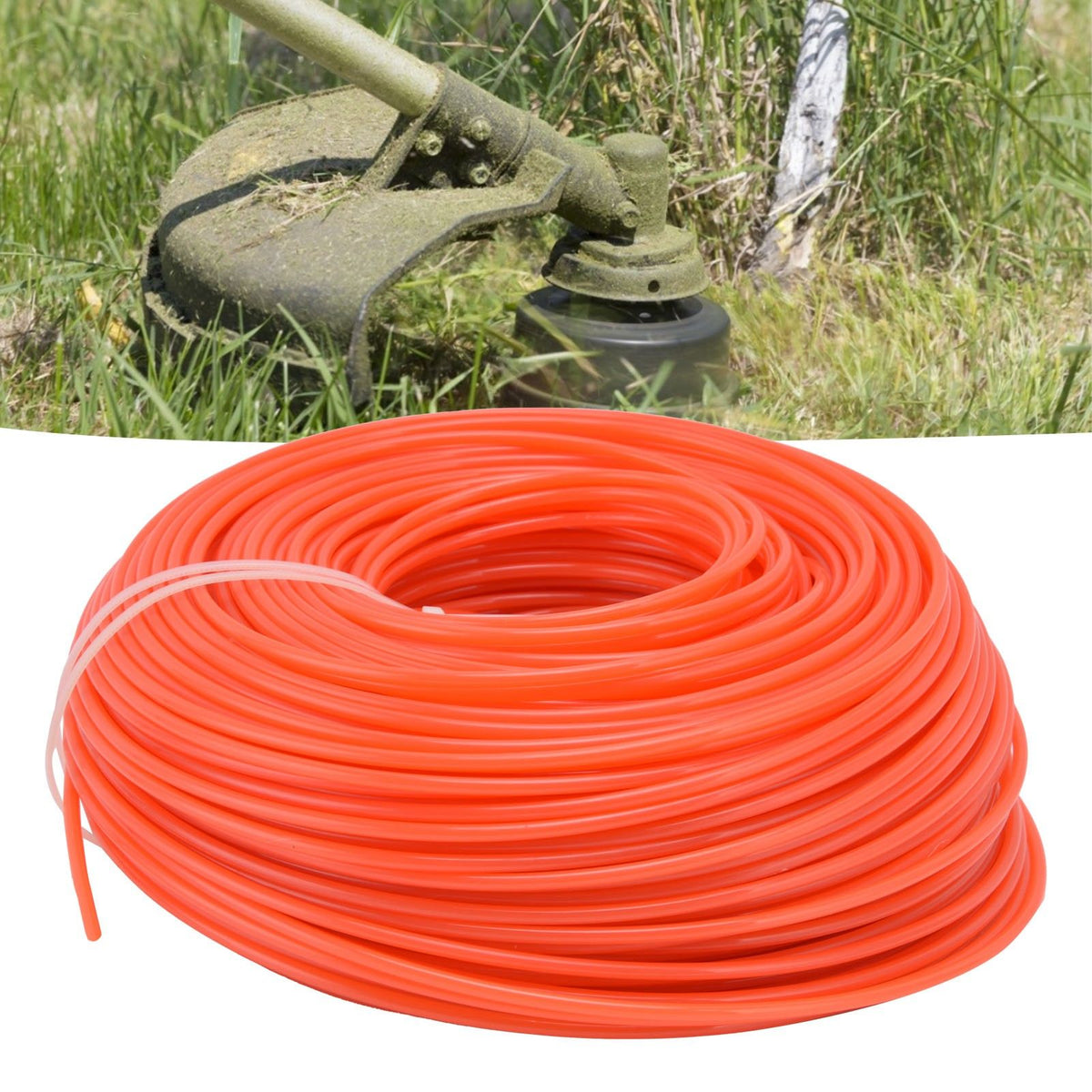 3mm String Trimmer Line Round String Wire Nylon Cord Wire Weeds Wacker Eaters String