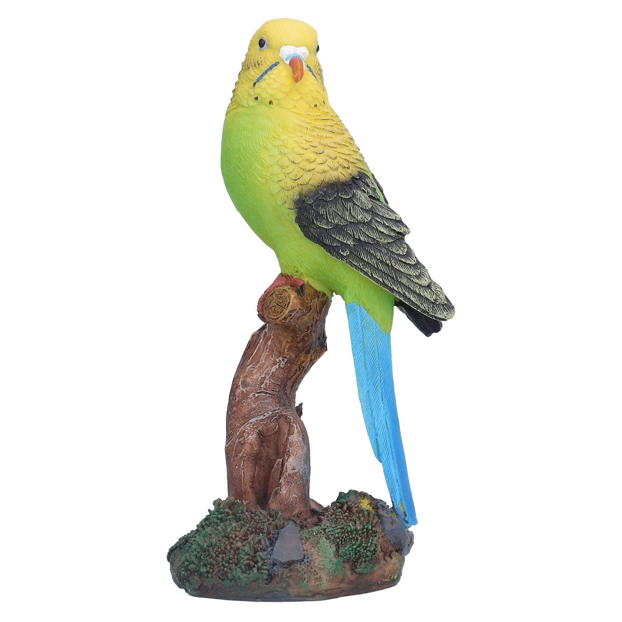 Resin Parrot Ornament Home Decorations Bonsai Small Bird Model Gift Resin Crafts Yellow