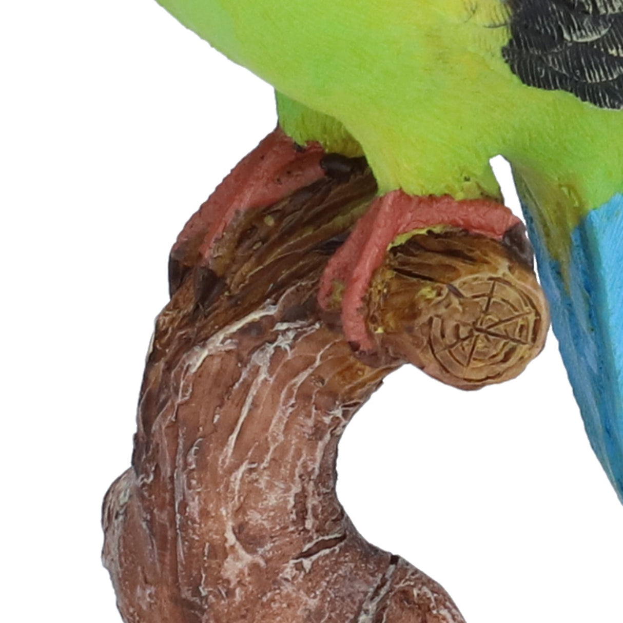 Resin Parrot Ornament Home Decorations Bonsai Small Bird Model Gift Resin Crafts Yellow
