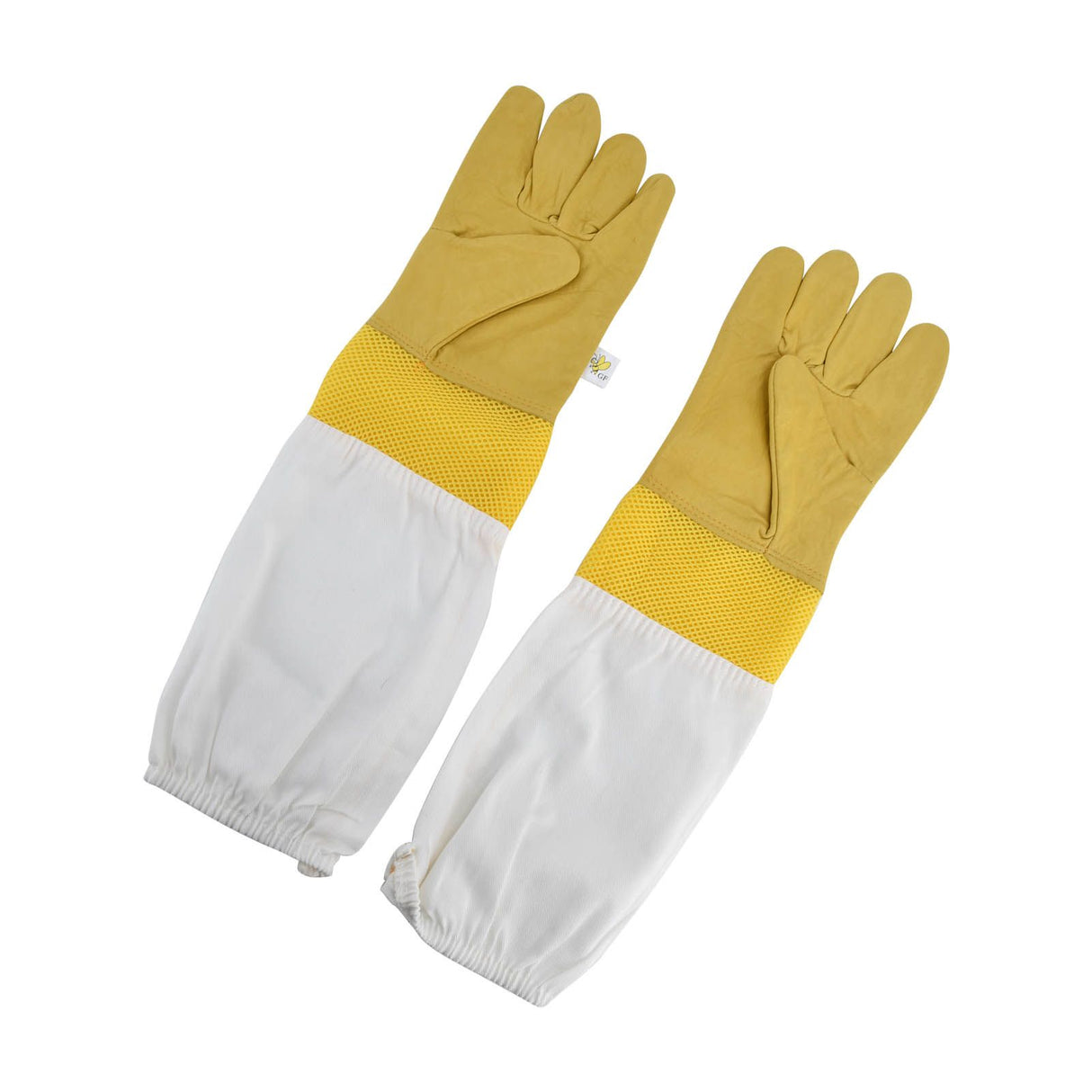 Beekeeping Gloves Breathable Sheepskin Gloves with Extended Sleeves for Beekeeper