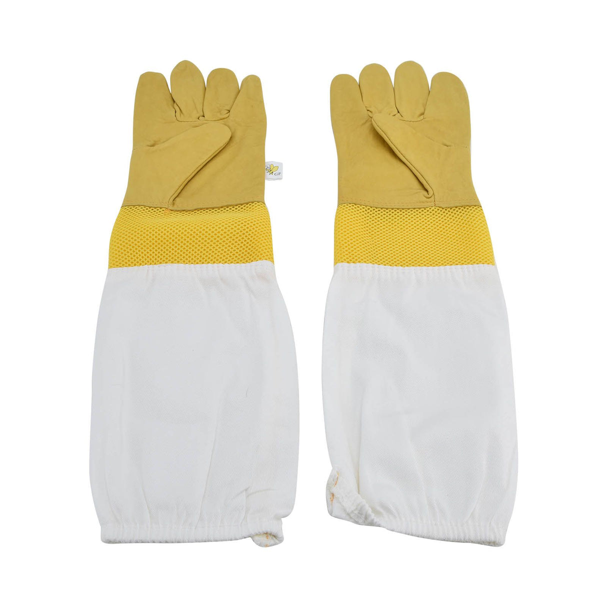 Beekeeping Gloves Breathable Sheepskin Gloves with Extended Sleeves for Beekeeper