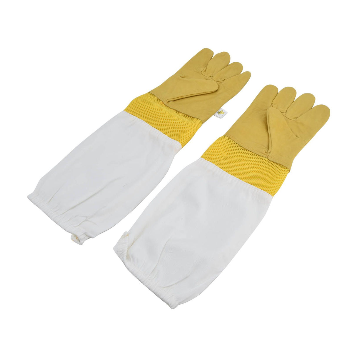 Beekeeping Gloves Breathable Sheepskin Gloves with Extended Sleeves for Beekeeper