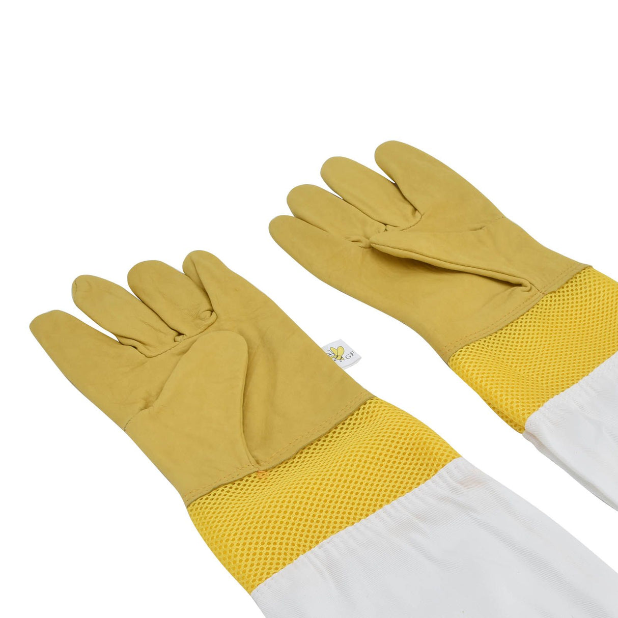 Beekeeping Gloves Breathable Sheepskin Gloves with Extended Sleeves for Beekeeper