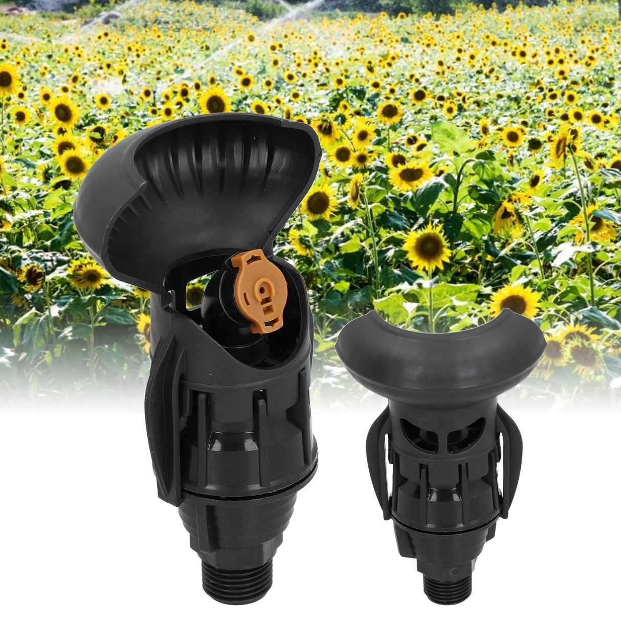 Lawn Irrigation Sprinkler ABS 1/2in External Thread Automatic Watering Stable Performance Durable Nozzle for Greening Lawn Irrigation3302-B