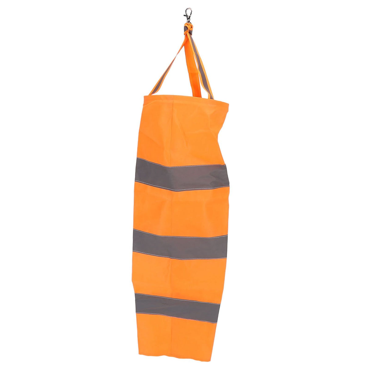 Reflective Weather Windsock Wind Direction Indicator for Outdoor Airport Farm Garden Parks Orange100CM