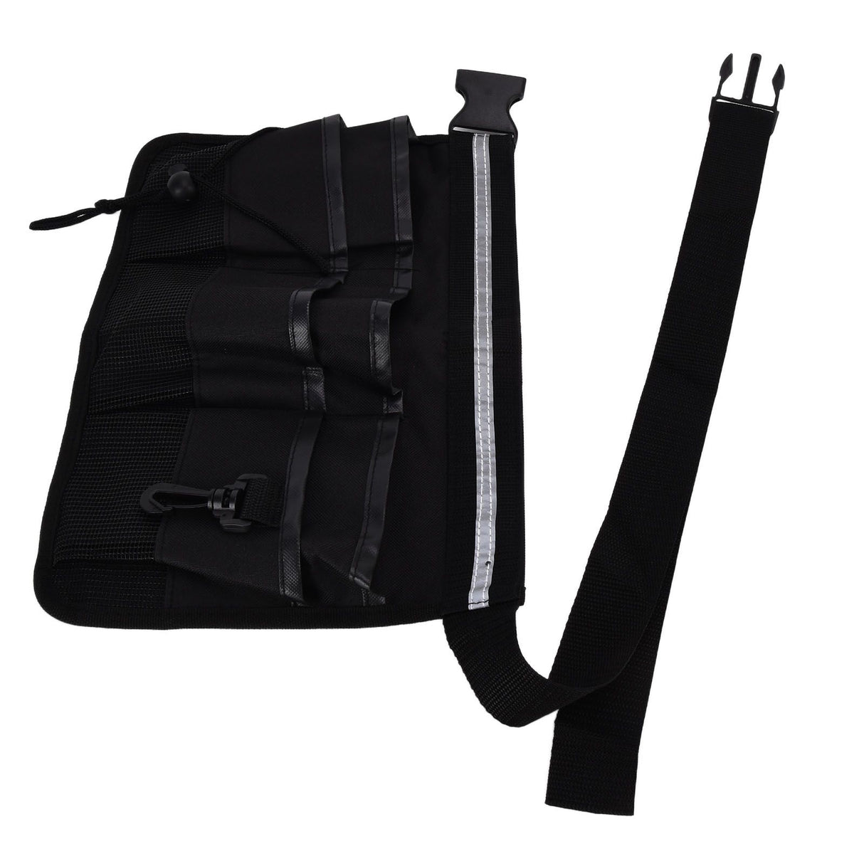 Garden Tool Pocket Adjustable Portable Multi Pocket Design Tool Storage Bag for Storage Tools ItemsBlack