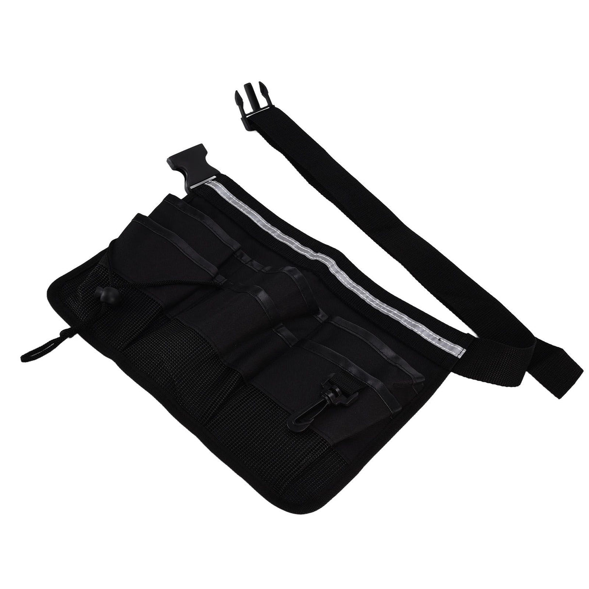 Garden Tool Pocket Adjustable Portable Multi Pocket Design Tool Storage Bag for Storage Tools ItemsBlack