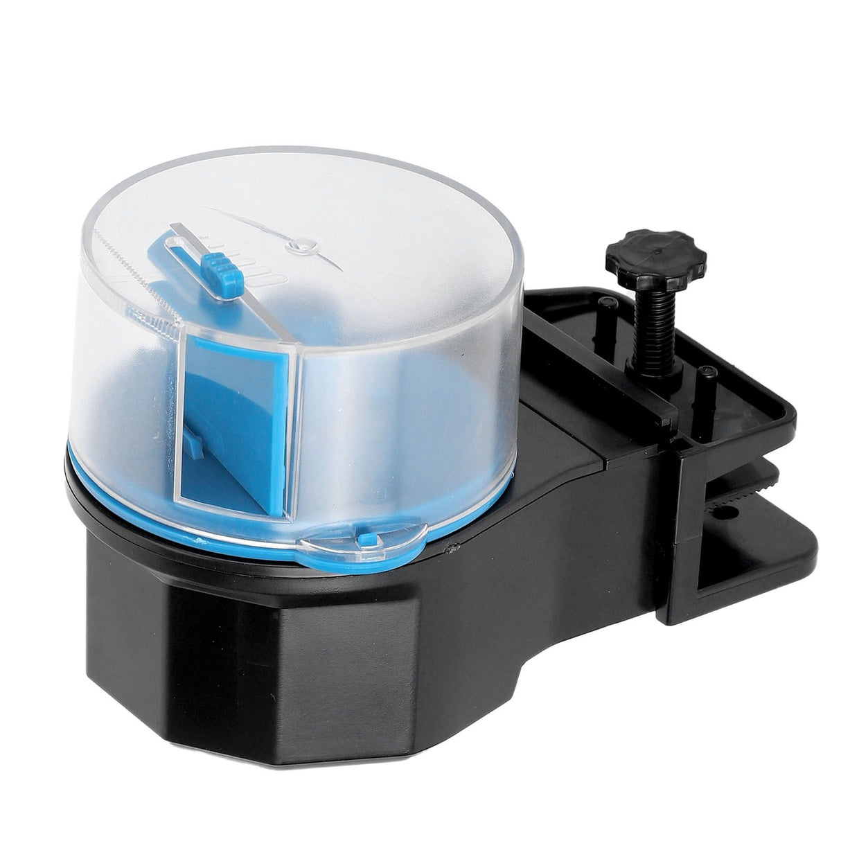 Automatic Fish Feeder Timed Flexible Convenient Clean Easy Installation Fish Tank Food DispenserBlue