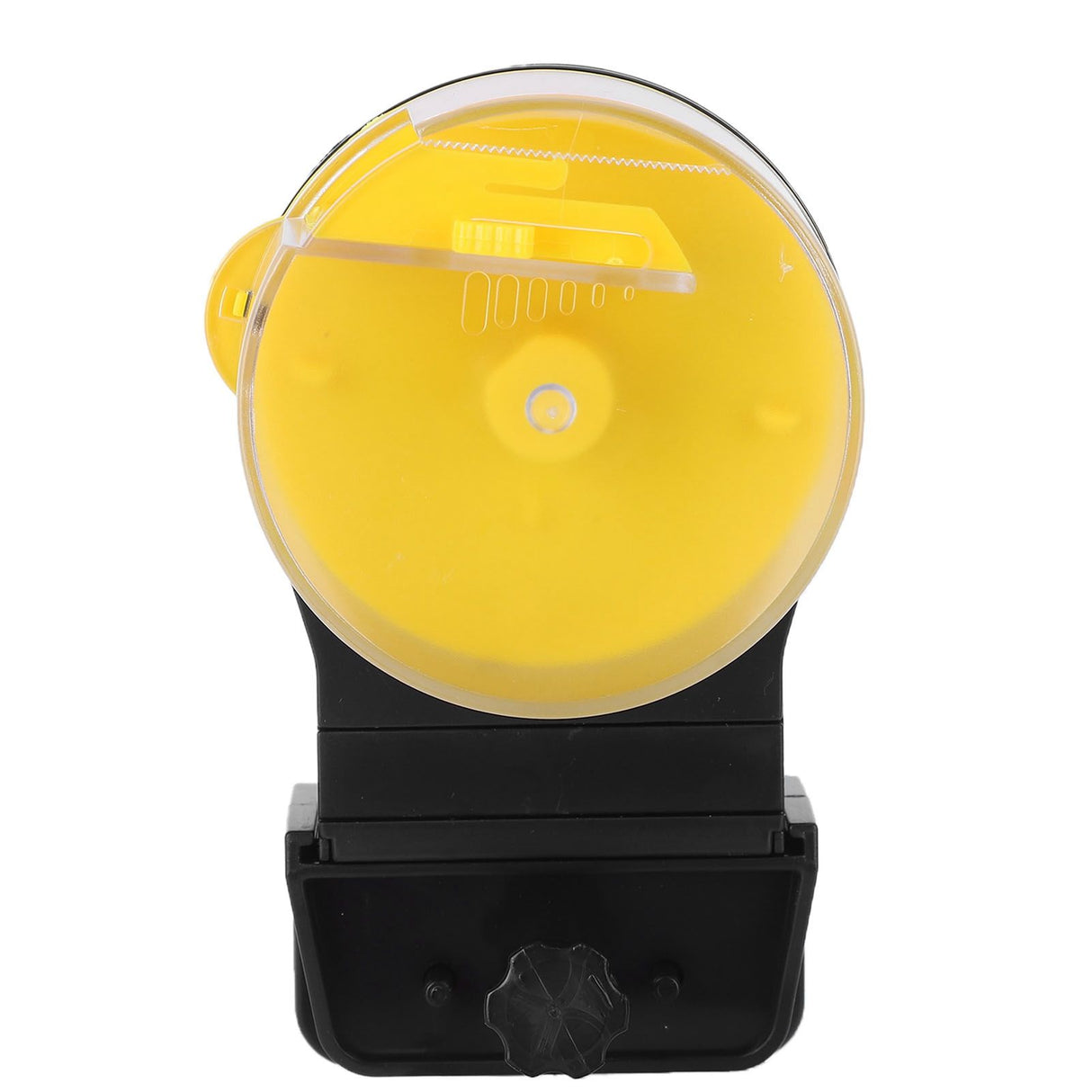 Automatic Fish Feeder Timed Flexible Convenient Clean Easy Installation Fish Tank Food DispenserYellow