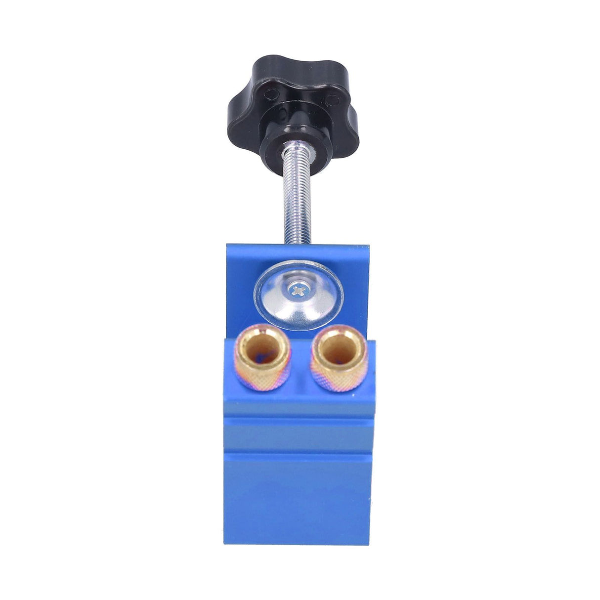15° Oblique Hole Locator Positioner Woodworking Hole Jig Dowel Drill Kit Carpentry AccessoryBlue