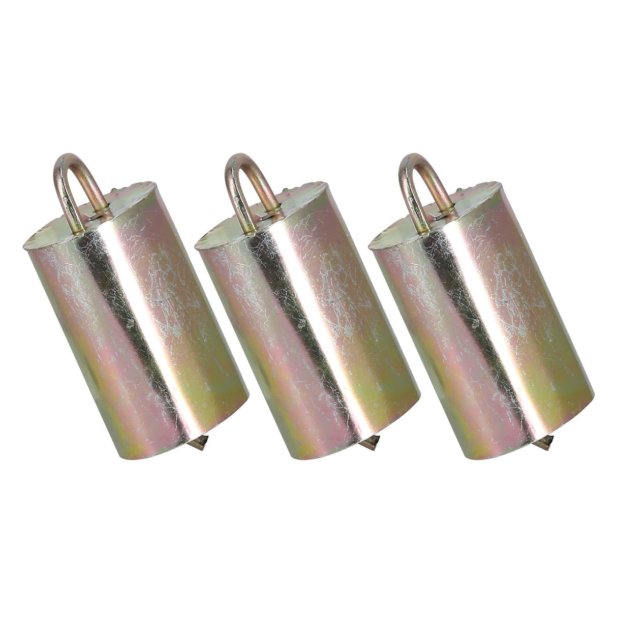 3Pcs Alloy Livestock Bell Thickened Anti Lost Sheep Bell for Cow Outdoor Stock FarmNo. 3 Bell