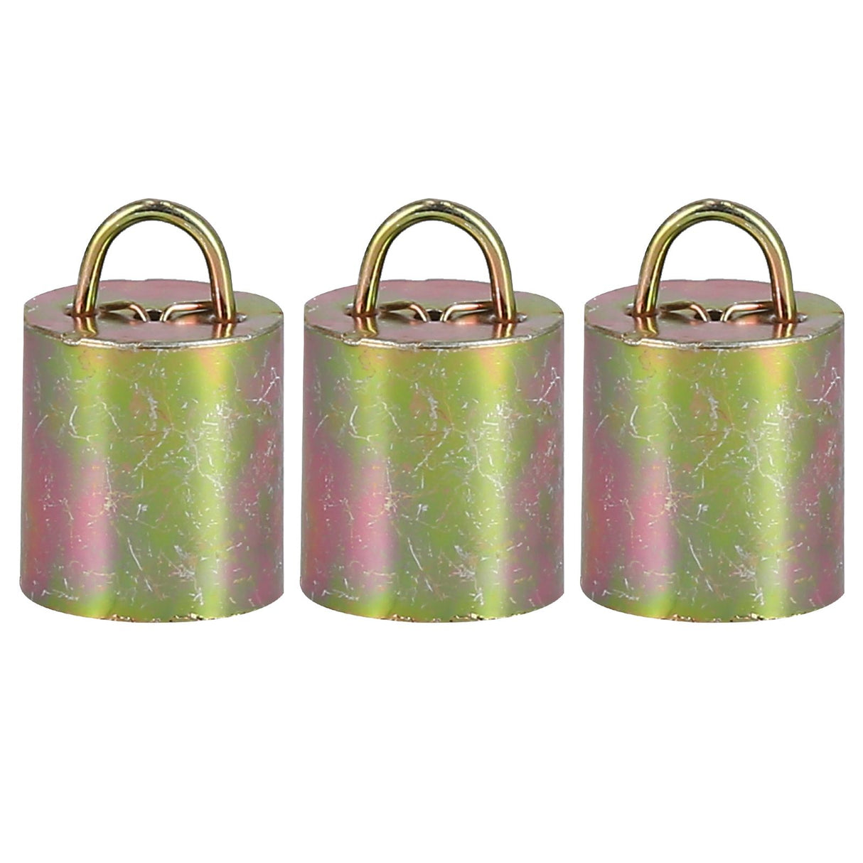 3Pcs Alloy Livestock Bell Thickened Anti Lost Sheep Bell for Cow Outdoor Stock FarmNo. 5 Bell