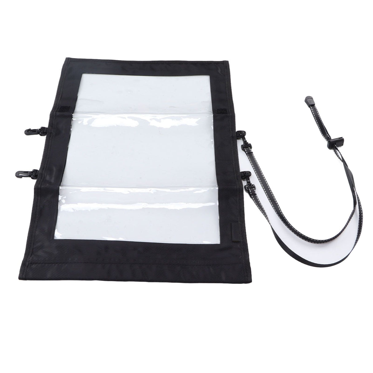 Transparent Map Storage Bag Waterproof Folding Storage Pouch for Outdoor Hiking Camping
