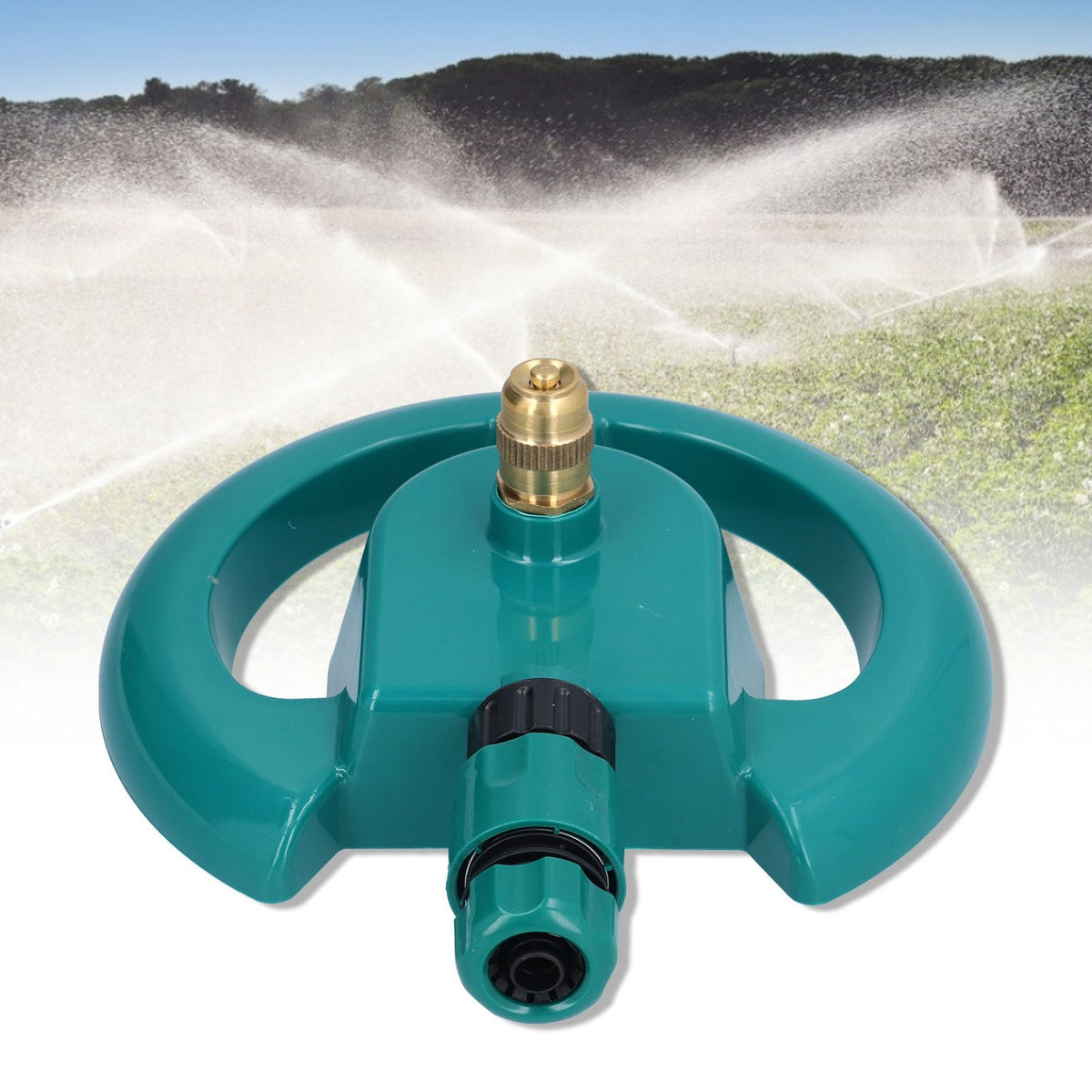 G1/2 360 Degrees Rotatable Water Sprinkler Automatic Irrigation Sprinkler for Garden Lawn Cooling