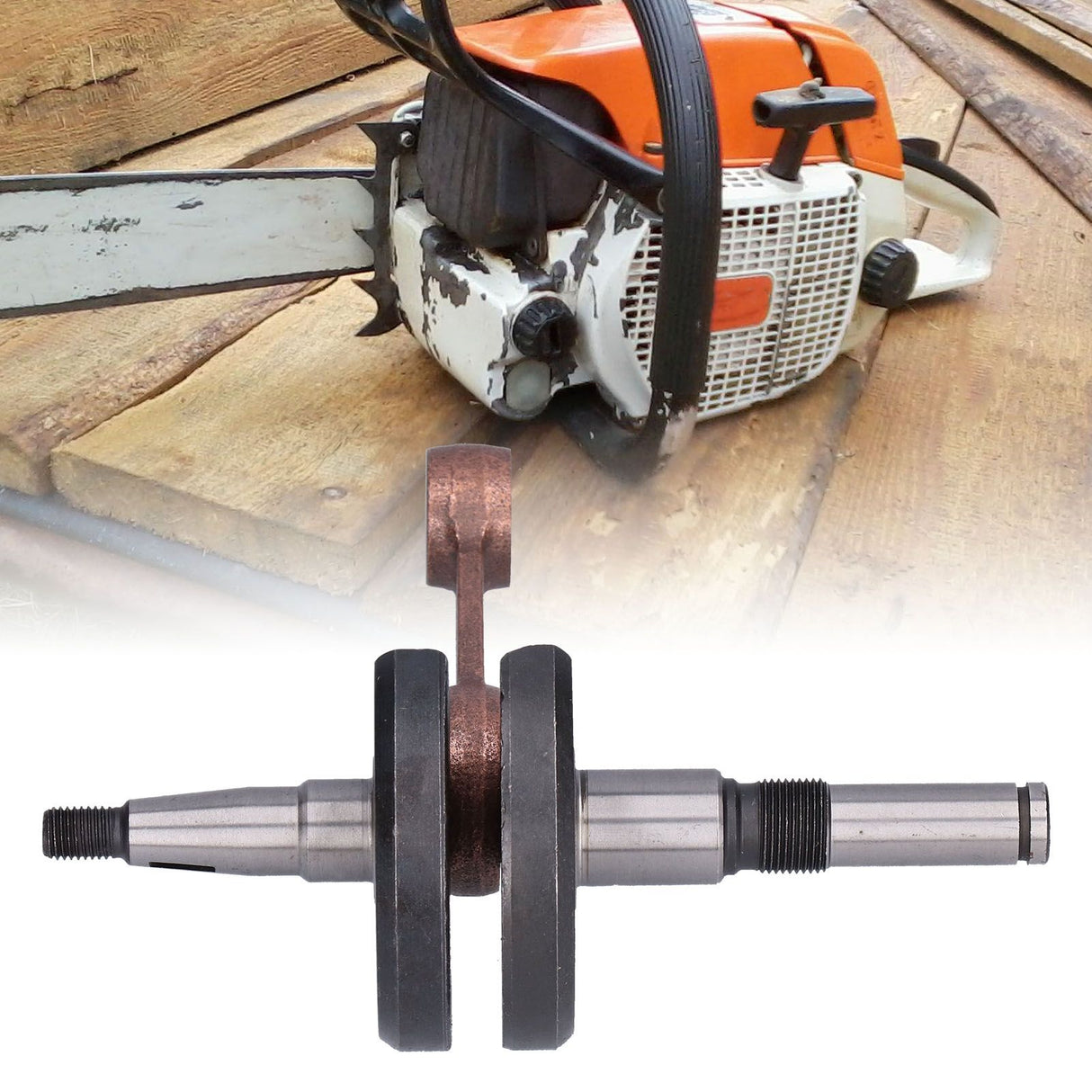 Chain Saw Crankshaft Replacement Spare Parts 11190300400 Fit for STIHL 038 MS380 MS381