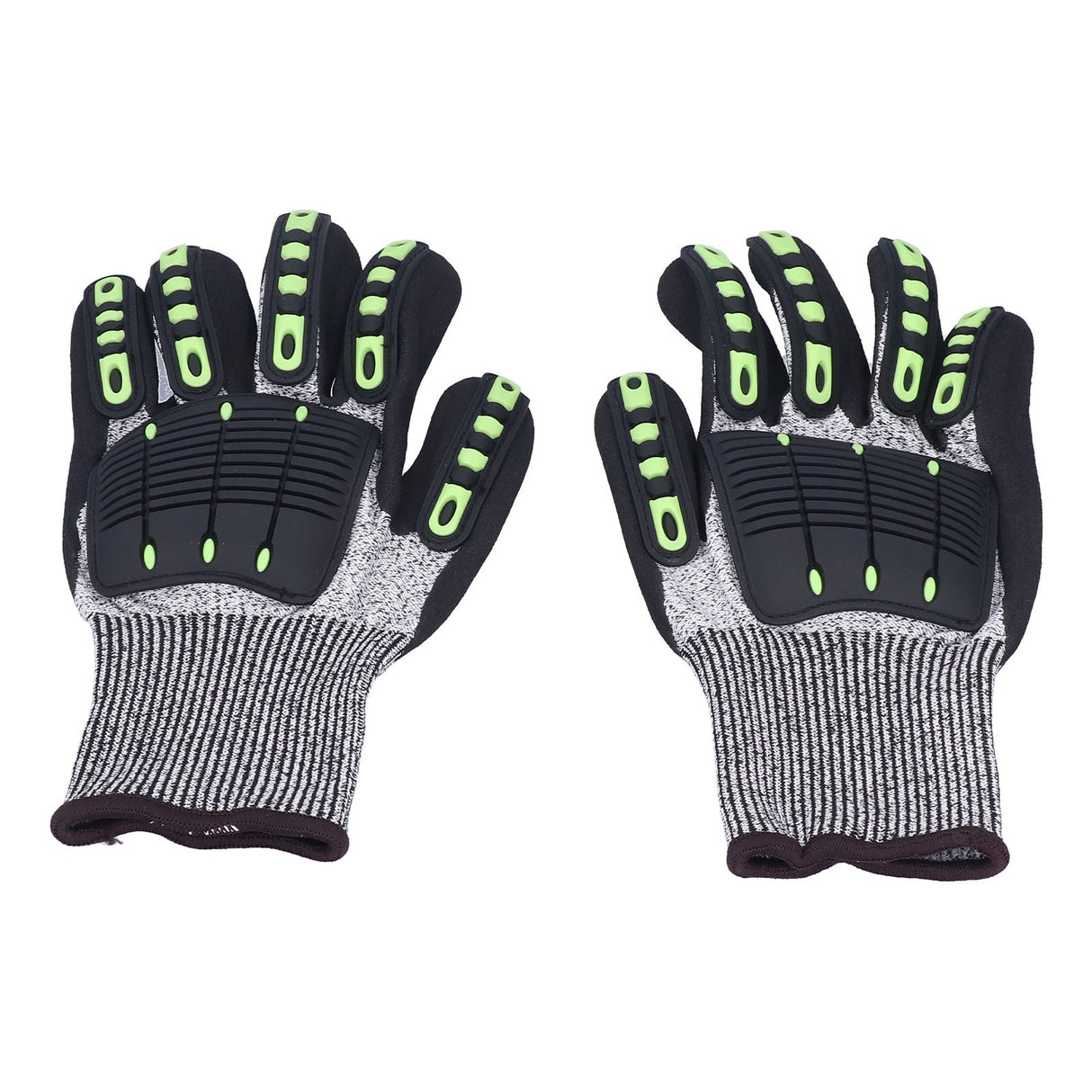 Protective Glove 5 Level Cut Resistant Anti Impact Glove Black Work Glove for Gardening Outdoor