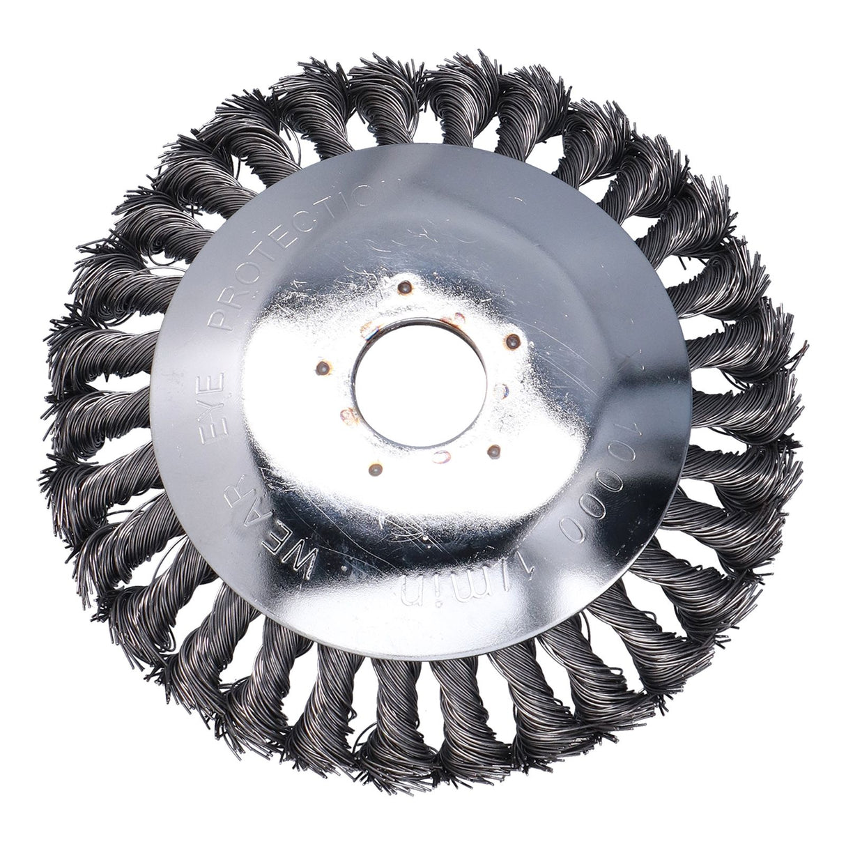 6in Steel Wire Trimmer Head Handheld Lawn Mower Cutting Head Replacement with Protective Cover
