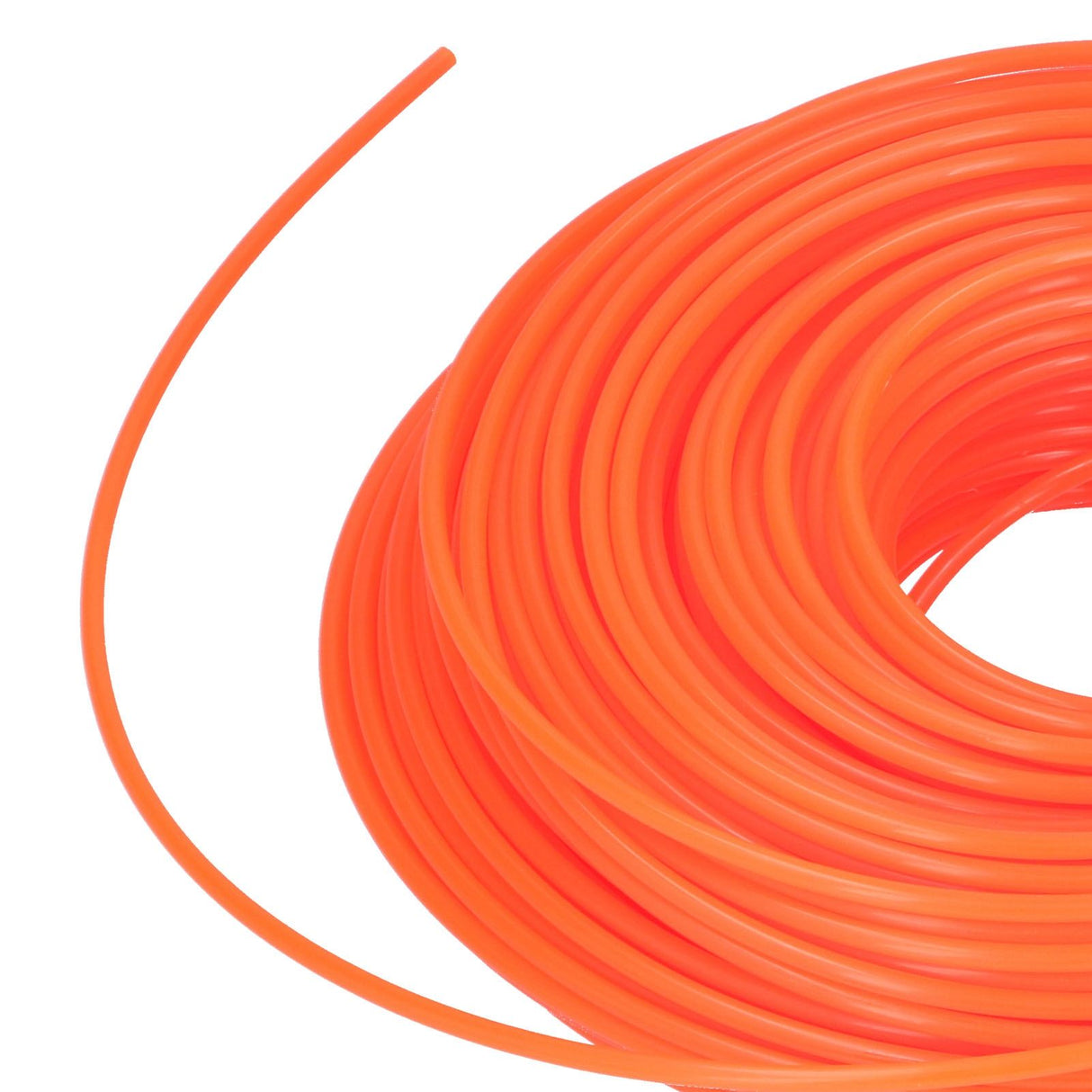 String Trimmer Replacement Line High Flexibility Easily Install Use Wear Resistant Mowing Nylon Trimmer Rope for MowersRed 2.4 Circle