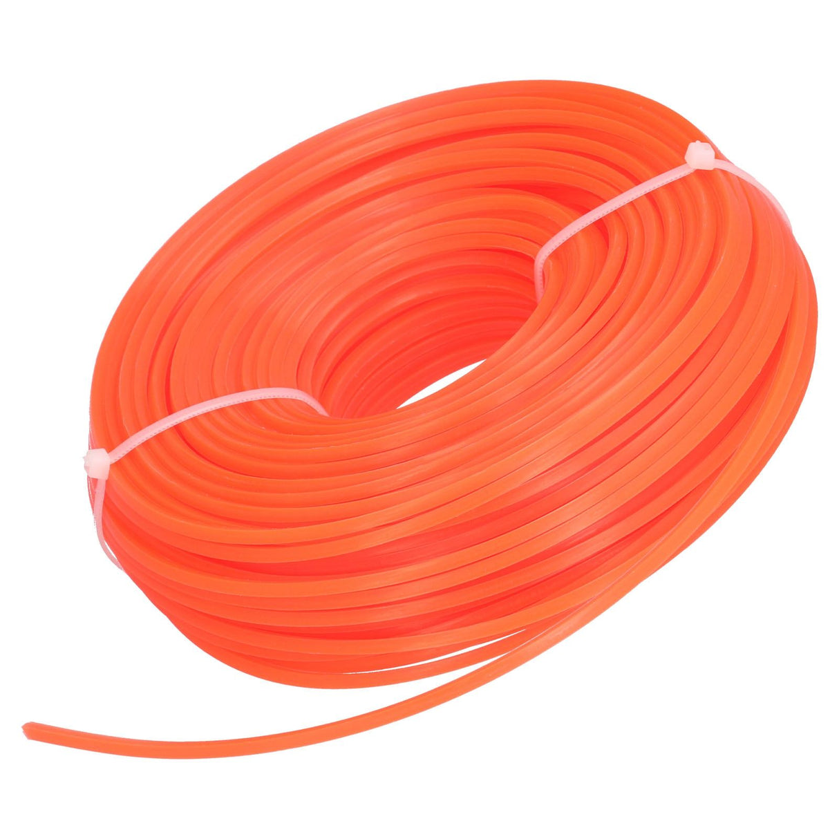 String Trimmer Replacement Line High Flexibility Easily Install Use Wear Resistant Mowing Nylon Trimmer Rope for MowersRed 2.4 Quadrate