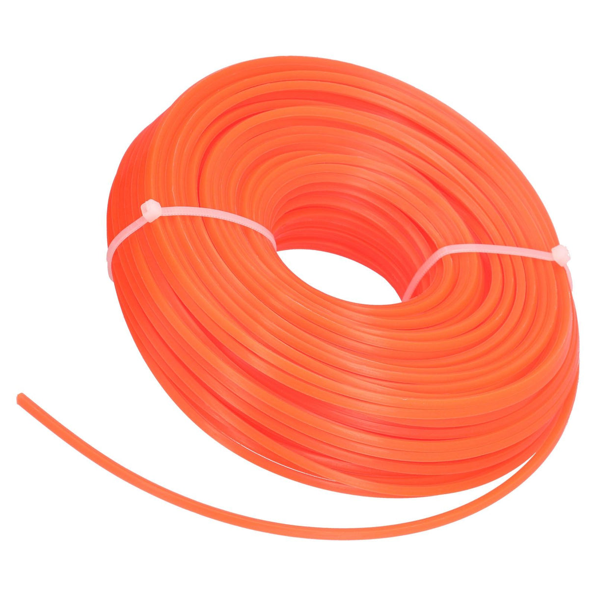 String Trimmer Replacement Line High Flexibility Easily Install Use Wear Resistant Mowing Nylon Trimmer Rope for MowersRed 2.7 Quadrate