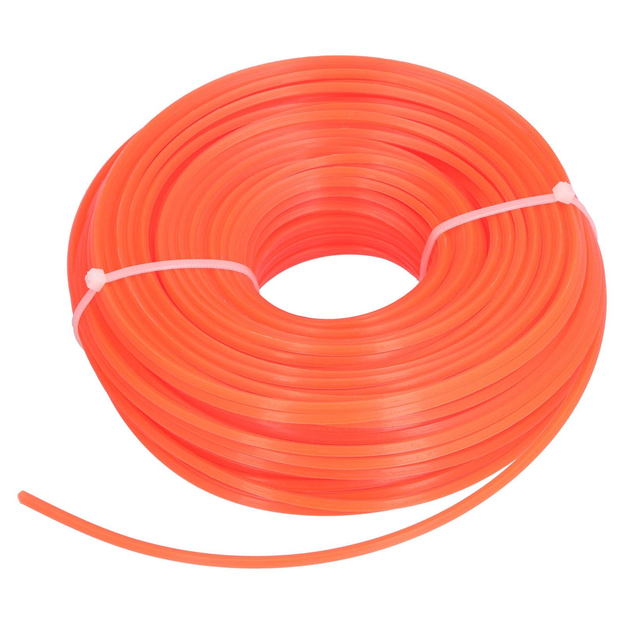 String Trimmer Replacement Line High Flexibility Easily Install Use Wear Resistant Mowing Nylon Trimmer Rope for MowersRed 2.7 Quadrate