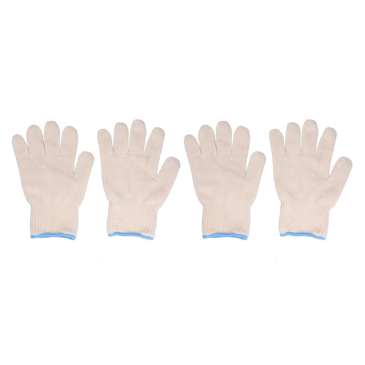 2 Pairs Thermal Insulated Gloves 300℃ Heat Resistant Non Slip Anti Scalding Mitts for BBQ Oven