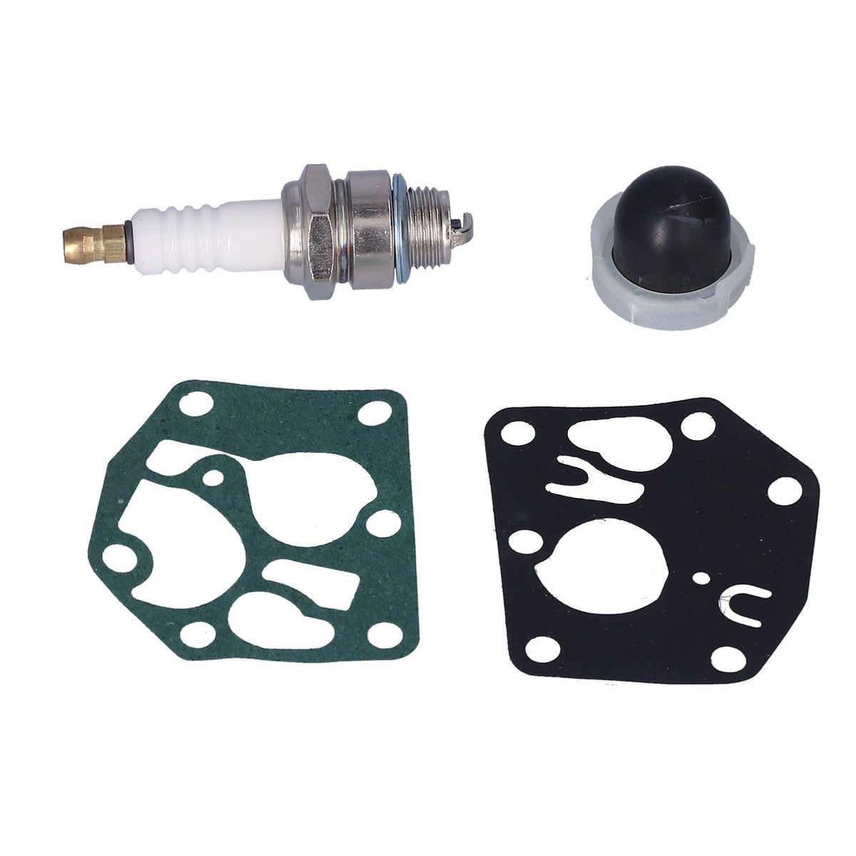 Spark Plug Primer Bulb Air Filter Cotton Diaphragm Gasket Set 795083 698369 694394 495770