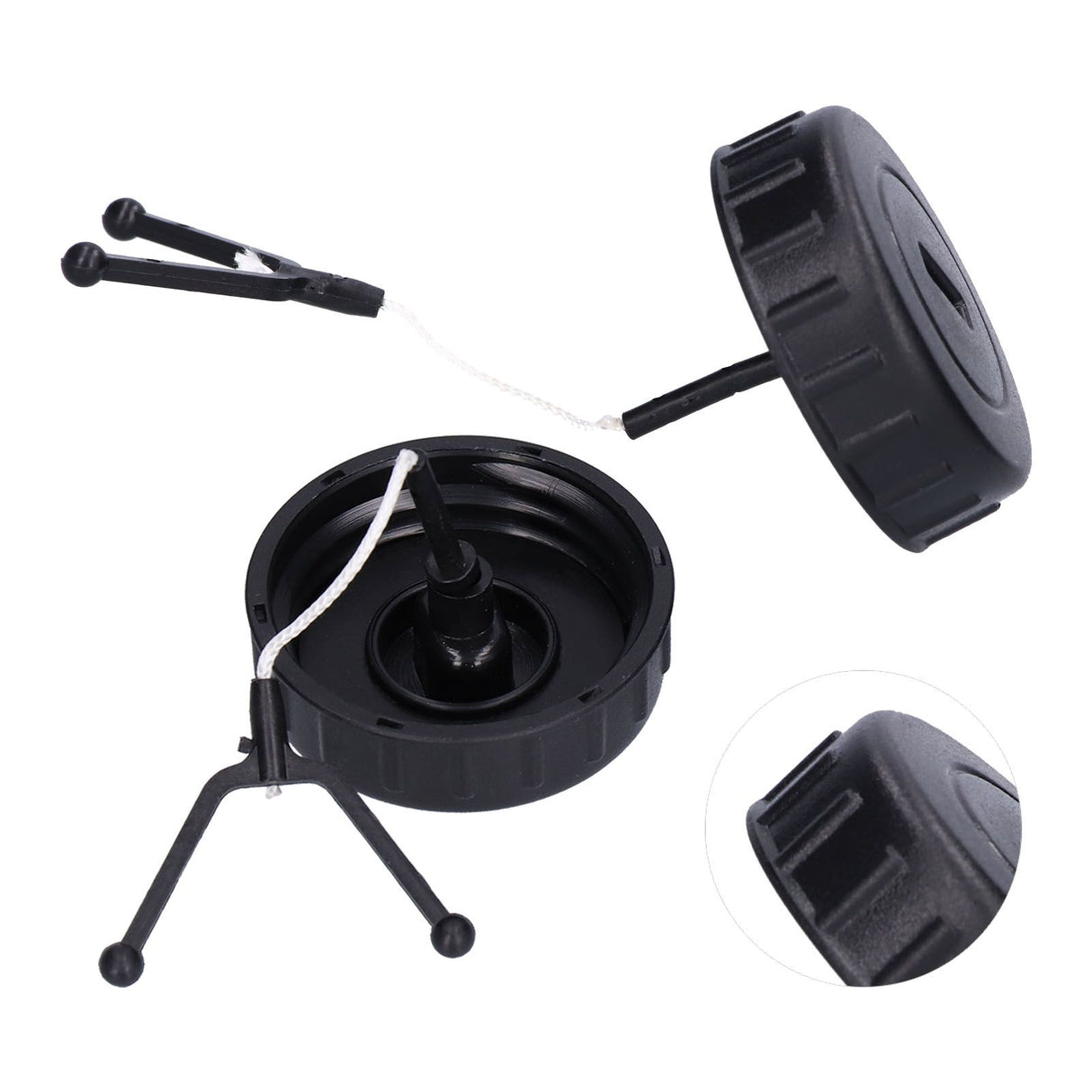 2PCS Oil Cap Fuel Tank Cap Oil Filter Cover for Stihl 017 018 MS170 MS180 1130 350 0500 Chainsaw